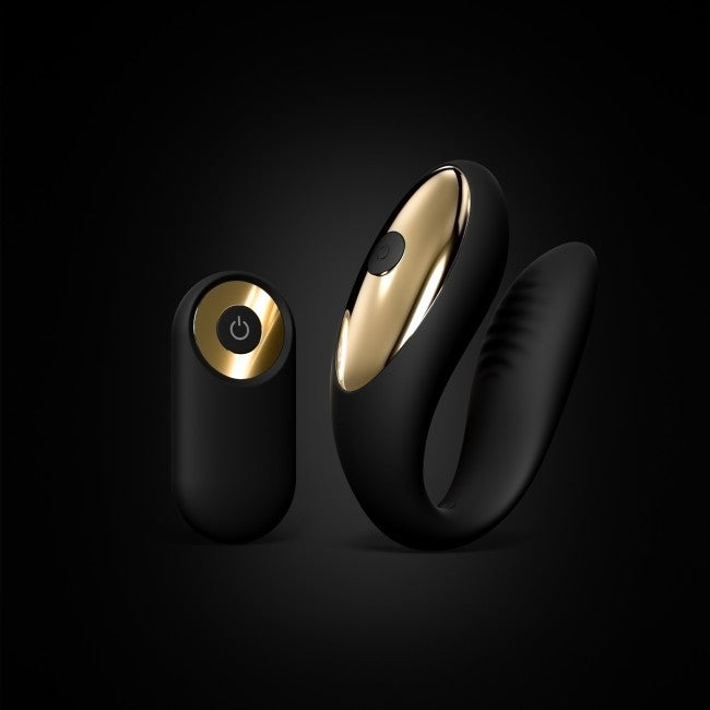 Stimulateur Perfect Lover Noir et Or · Dorcel · vue 3
