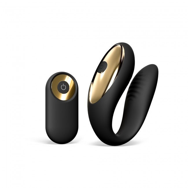 Stimulateur Perfect Lover Noir et Or · Dorcel