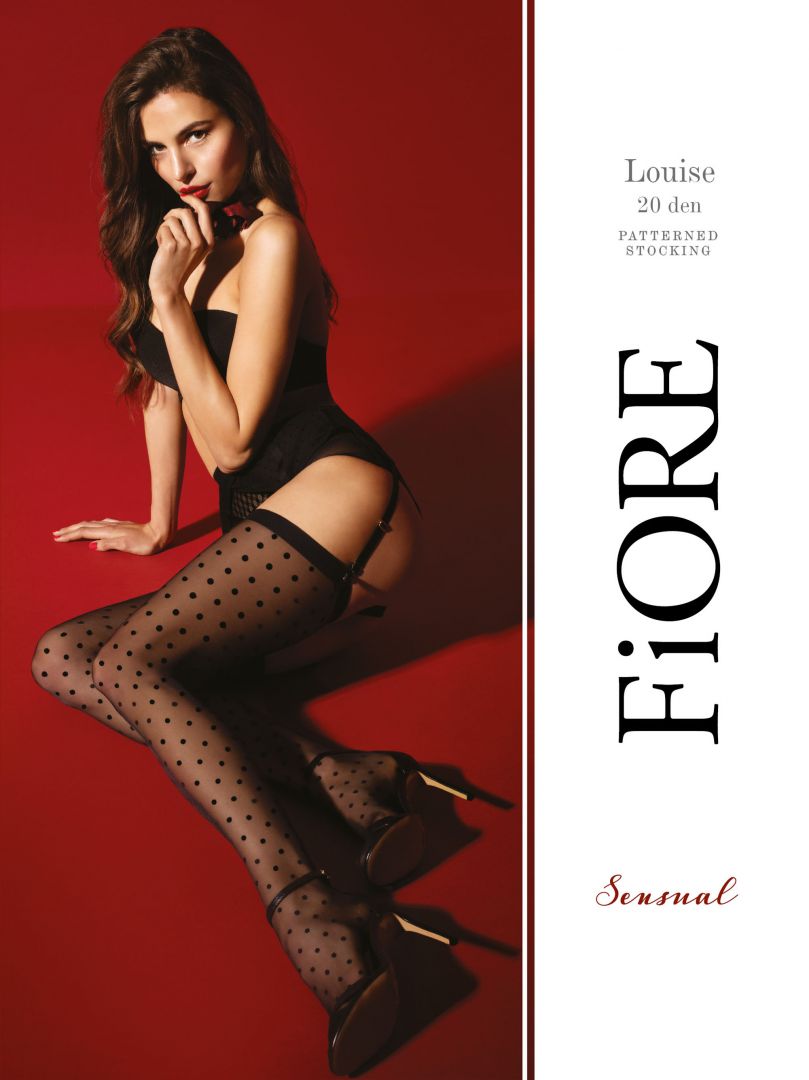 Louise Bas 20 DEN Noir · Fiore