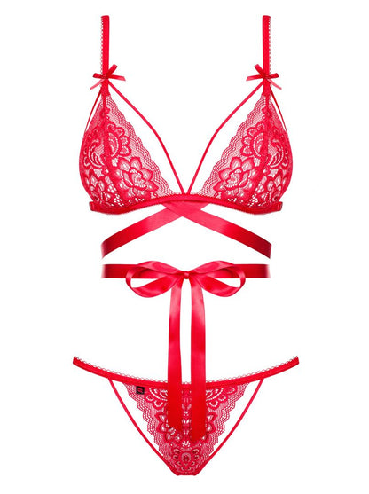 Lovlea Ensemble 2 pcs Rouge · Obsessive · vue 5