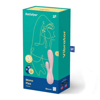 Vibromasseur connecté Mono Flex Rose · Satisfyer · vue 4