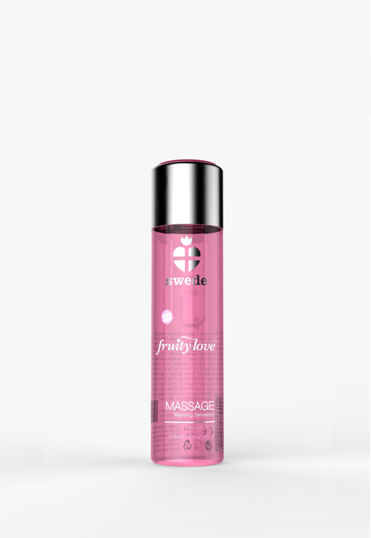 Huile de massage Vin pétillant à la Fraise 60 ml · Swede
