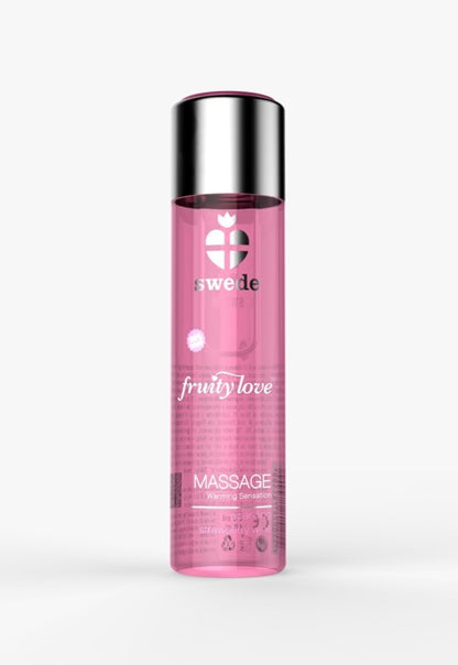 Huile de massage Vin pétillant à la Fraise 120 ml · Swede