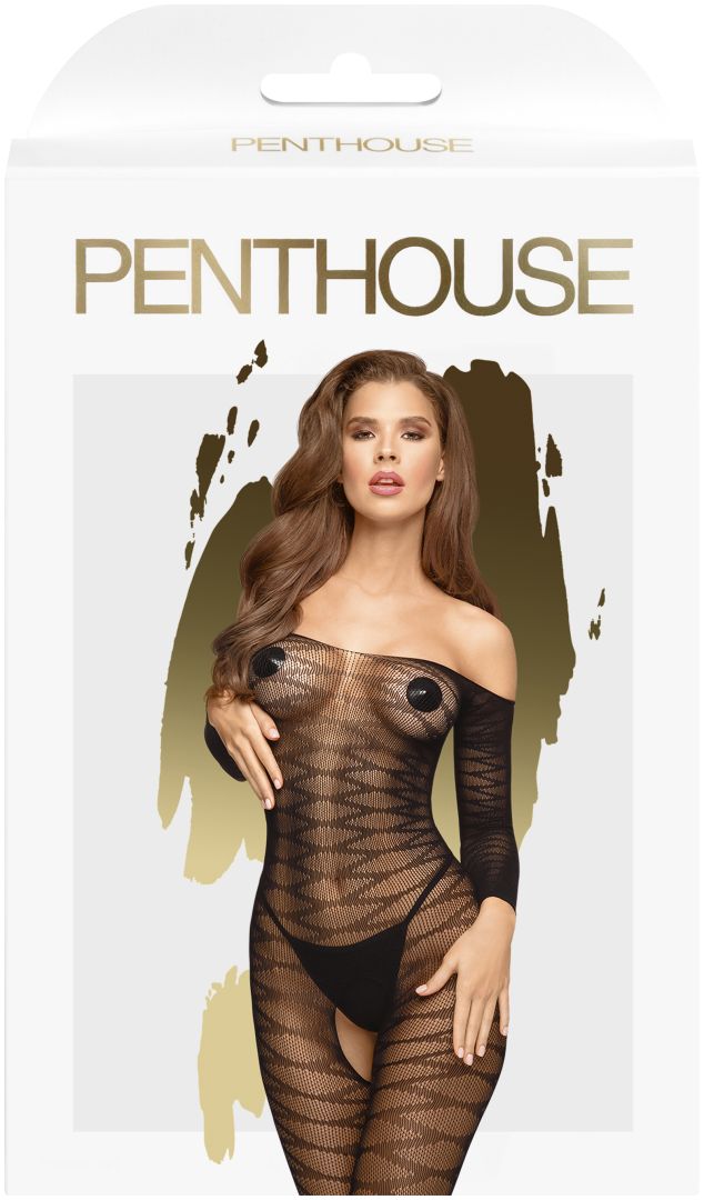 Dreamy diva Bodystocking Noir · Penthouse · vue 3