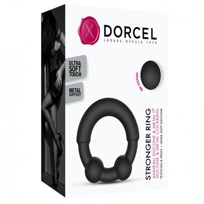 Cockring Stronger ring Noir · Dorcel · vue 5
