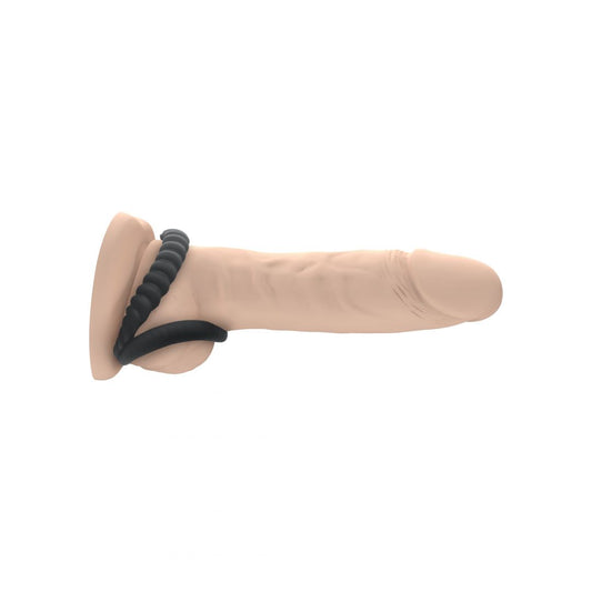 Cockring Dual ring Noir · Dorcel · vue 2