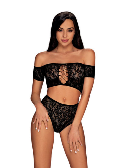 Inessita Ensemble 2 pcs Noir · Obsessive
