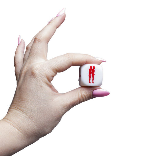 Dé Kamasutra Gay Blanc et rouge · Secret Play · vue 2