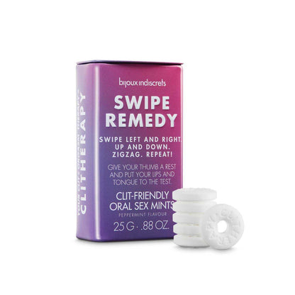 Pastilles menthe sexe oral Swipe Remedy Clitherapy Bijoux Indiscrets