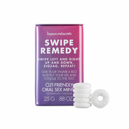 Pastilles menthe sexe oral Swipe Remedy Clitherapy Bijoux Indiscrets
