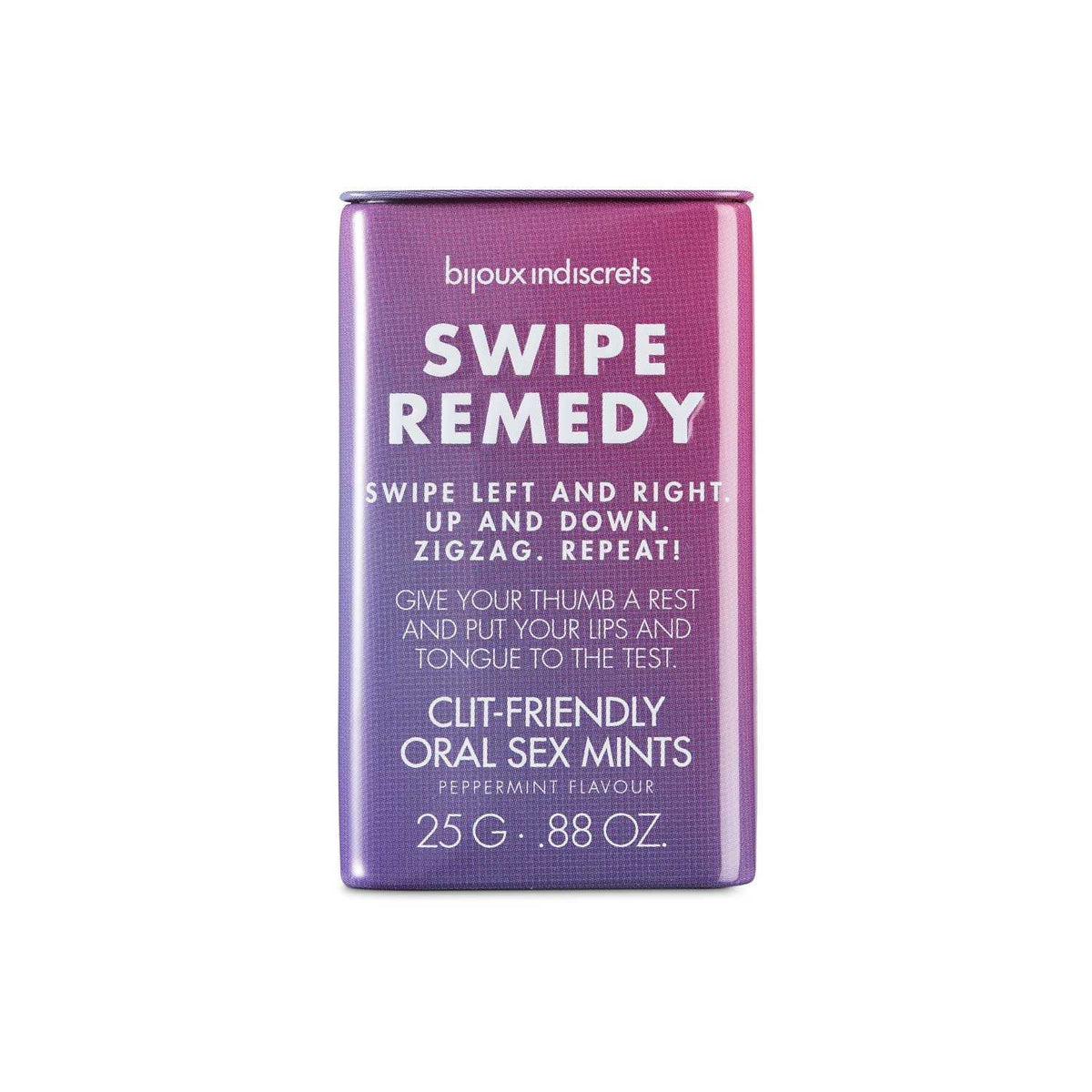 Pastilles menthe sexe oral Swipe Remedy Clitherapy Bijoux Indiscrets
