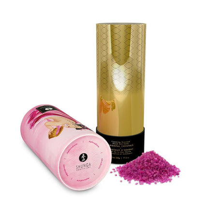 Sel de bain moussant Cristaux d'orient Aphrodisia rose · Shunga · vue 4