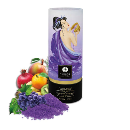 Sel de bain moussant Cristaux d'orient Fruits Exotiques · Shunga · vue 2