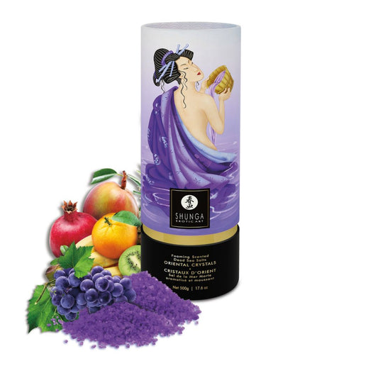 Sel de bain moussant Cristaux d'orient Fruits Exotiques · Shunga · vue 2