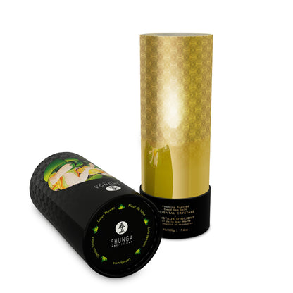 Sel de bain moussant Cristaux d'orient Fleur de Lotus BIO · Shunga · vue 3