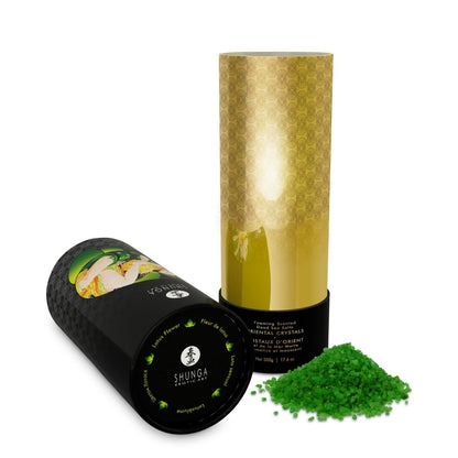 Sel de bain moussant Cristaux d'orient Fleur de Lotus BIO · Shunga · vue 4