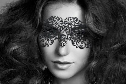 Masque Dalila Noir · Bijoux Indiscrets · vue 4
