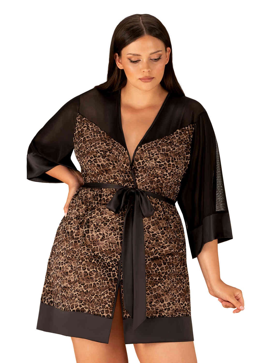 Allunes Peignoir Noir · Obsessive · vue 4