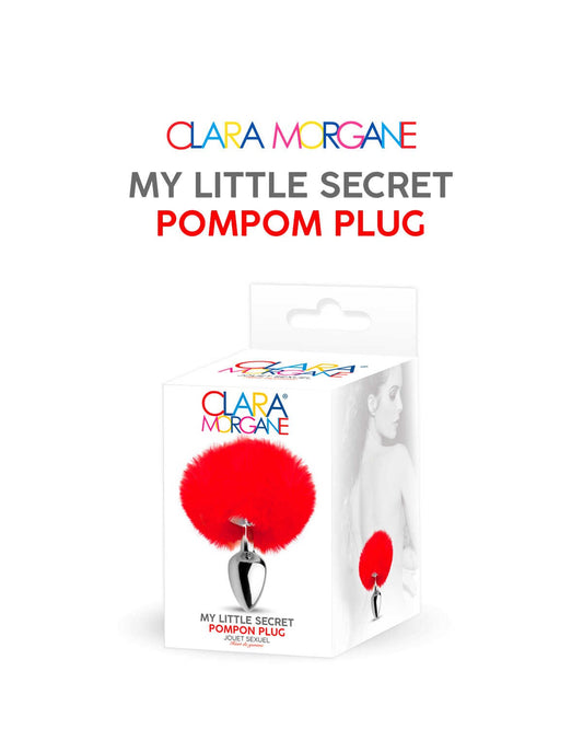 My little secret pompom plug rouge · Clara Morgane