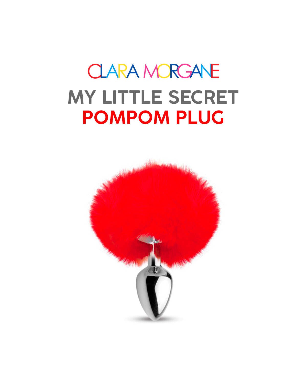 My little secret pompom plug rouge · Clara Morgane · vue 3