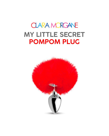 My little secret pompom plug rouge · Clara Morgane · vue 3