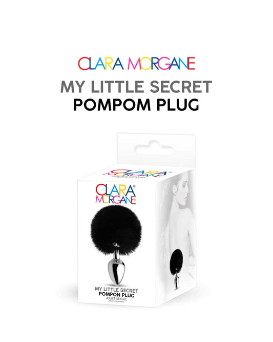 My little secret pompom plug noir · Clara Morgane