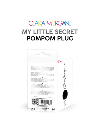 My little secret pompom plug noir · Clara Morgane · vue 2