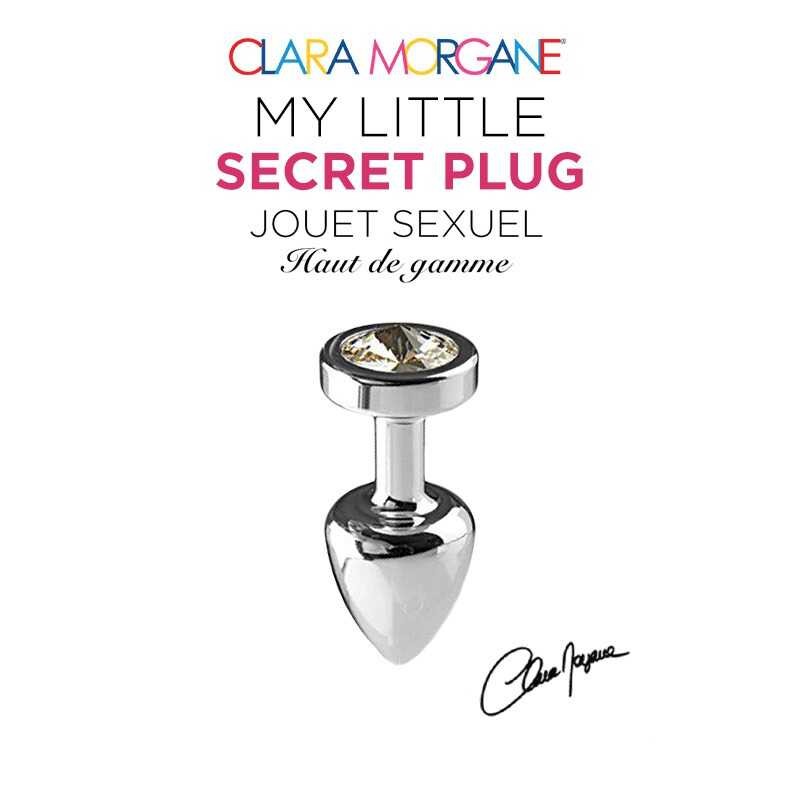 My little secret plug small Blanc · Clara Morgane