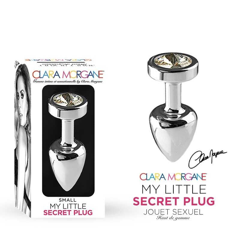 My little secret plug small Blanc · Clara Morgane · vue 2