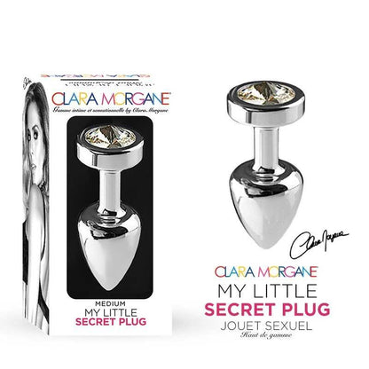 My little secret plug medium Blanc · Clara Morgane · vue 2