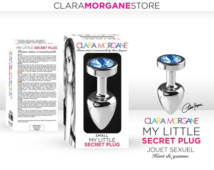 My little secret plug small Bleu · Clara Morgane · vue 5