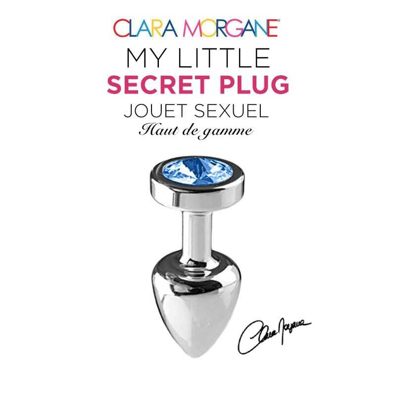 My little secret plug medium Bleu · Clara Morgane