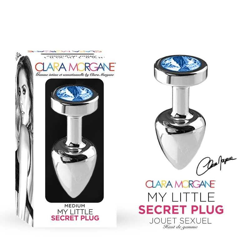 My little secret plug medium Bleu · Clara Morgane · vue 2