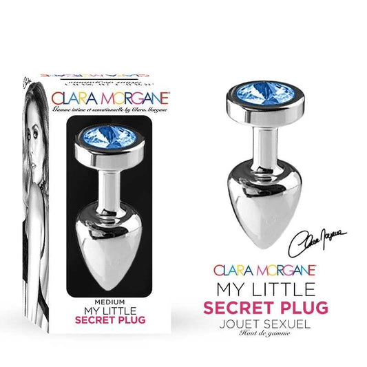 My little secret plug medium Bleu · Clara Morgane · vue 2
