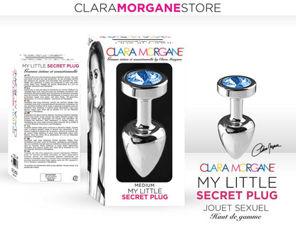 My little secret plug medium Bleu · Clara Morgane · vue 5