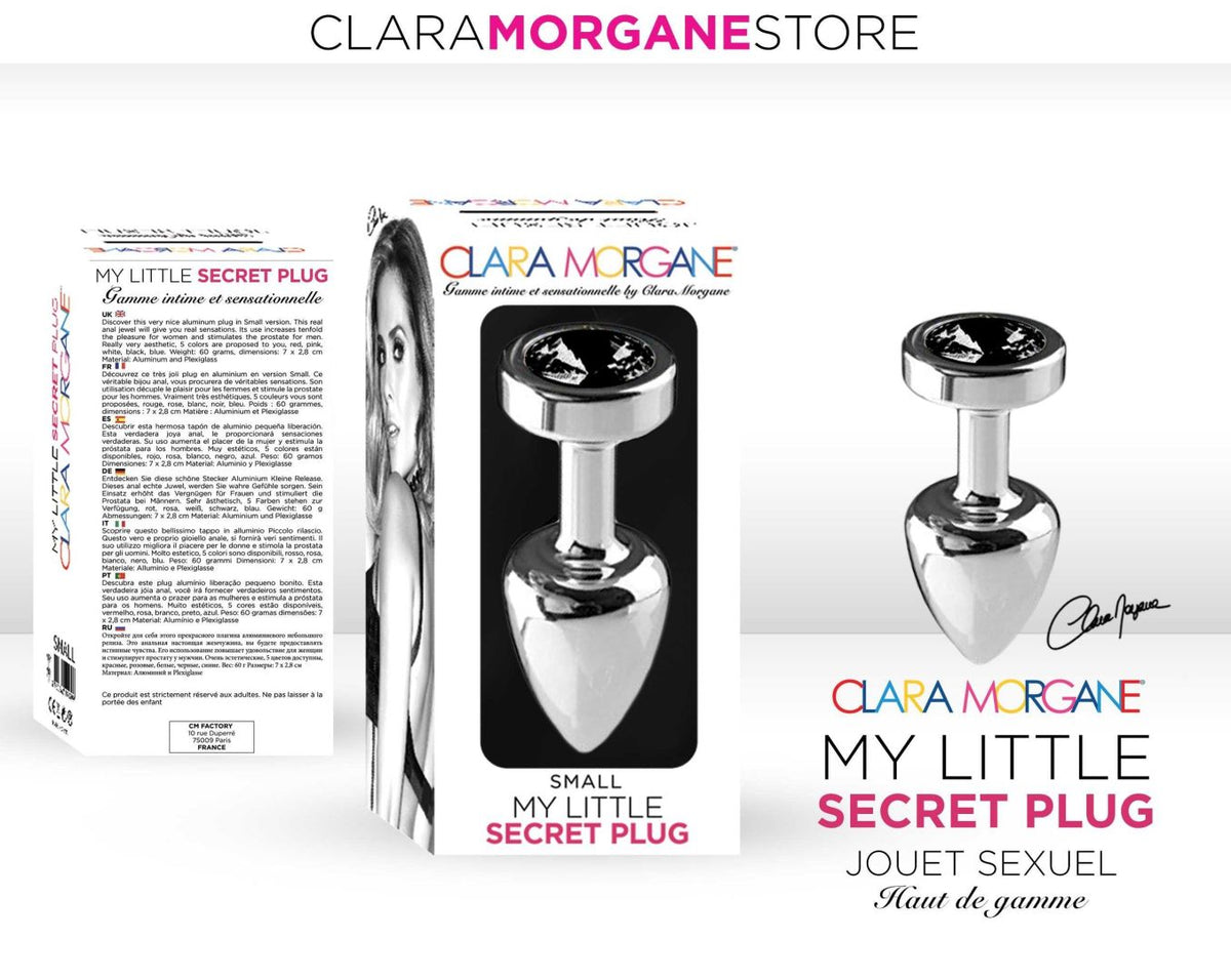 My little secret plug small Noir · Clara Morgane · vue 5