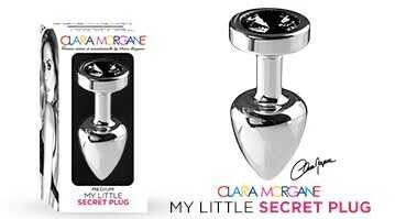 My little secret plug medium Noir · Clara Morgane · vue 4