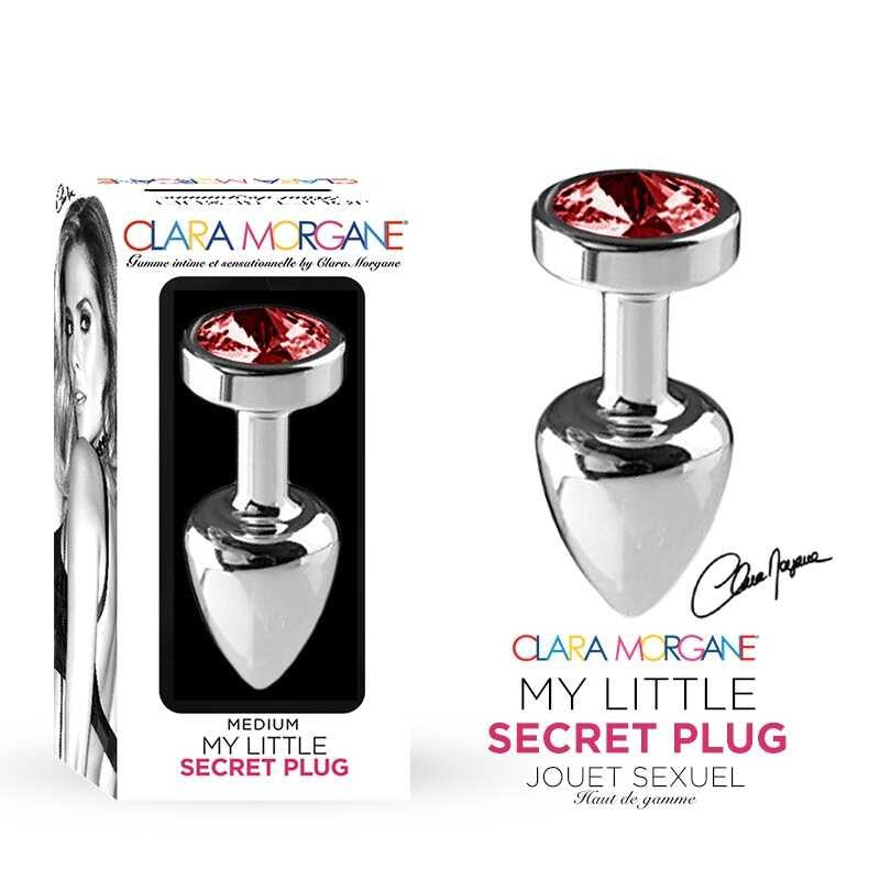 My little secret plug medium Rouge · Clara Morgane · vue 2