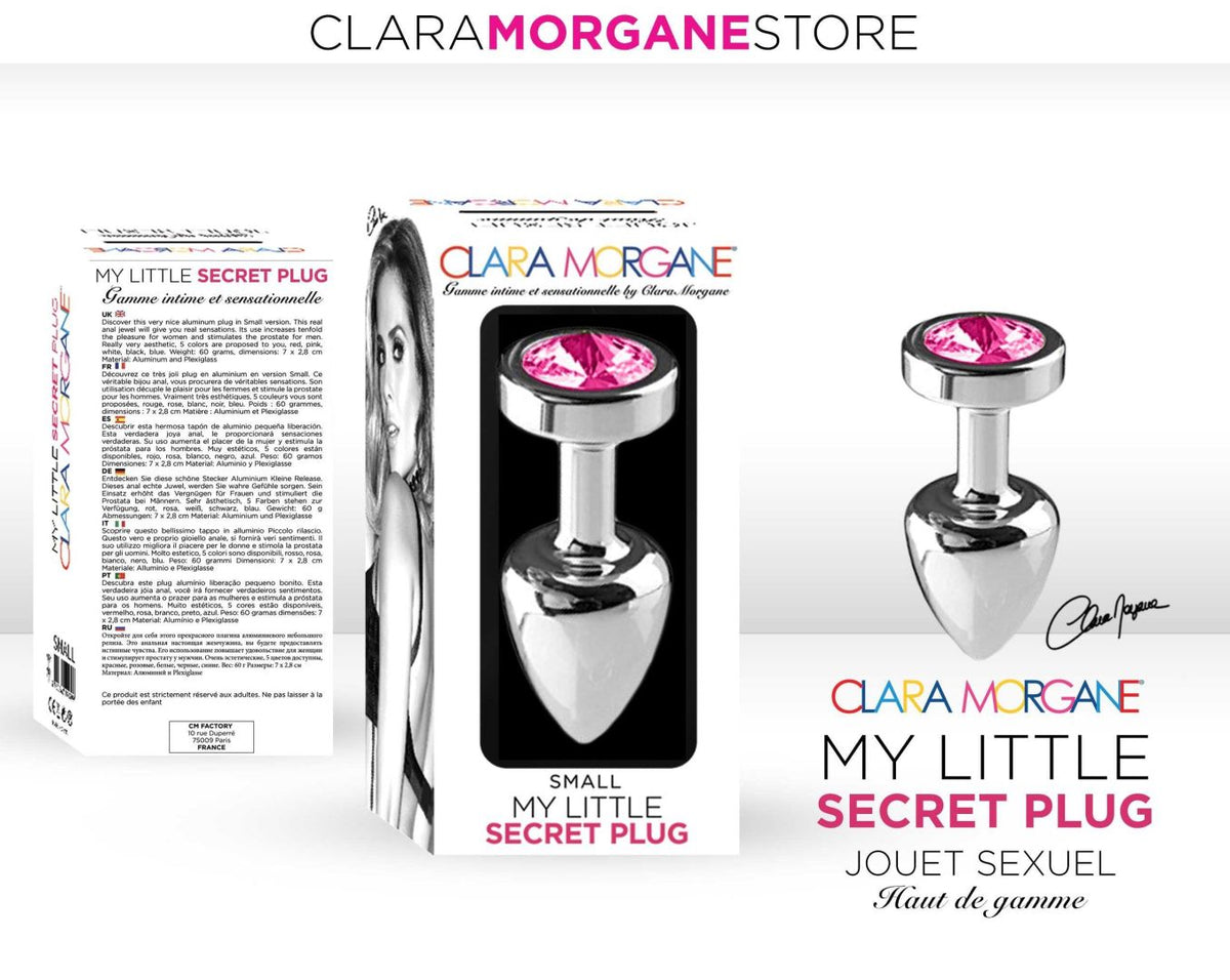My little secret plug small Rose · Clara Morgane · vue 4
