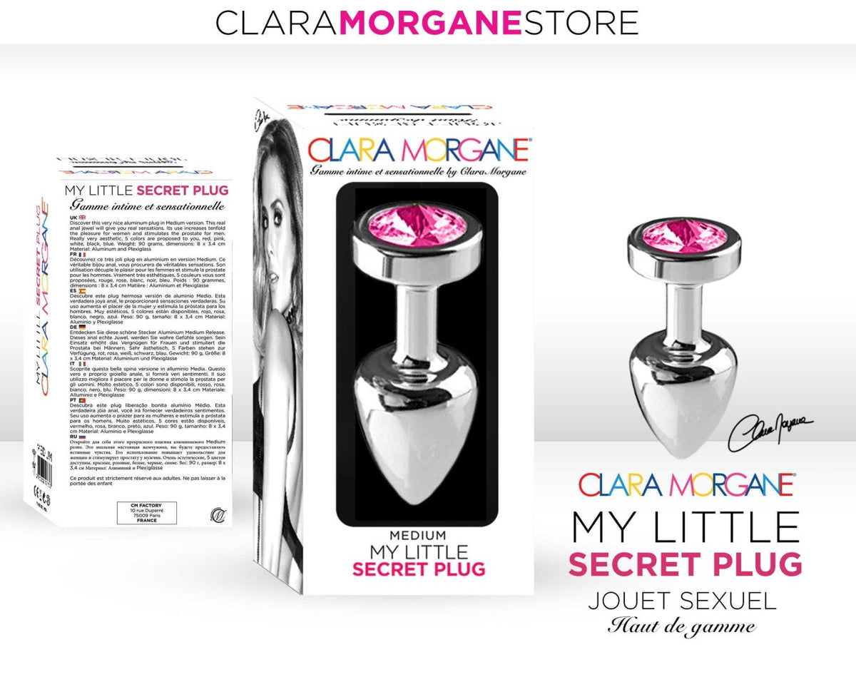 My little secret plug medium Rose · Clara Morgane · vue 3