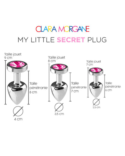 My little secret plug medium Rose · Clara Morgane · vue 4
