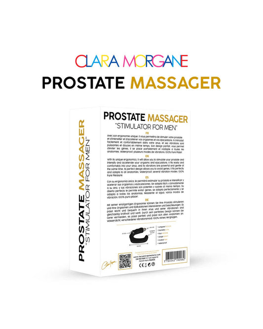 Stimulateur de prostate Noir · Clara Morgane · vue 2
