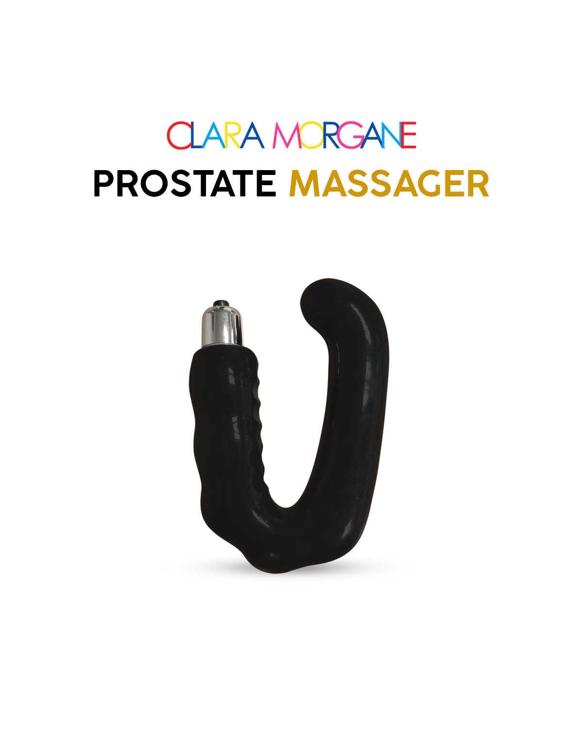 Stimulateur de prostate Noir · Clara Morgane · vue 3