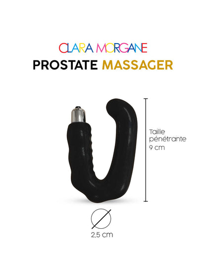Stimulateur de prostate Noir · Clara Morgane · vue 4