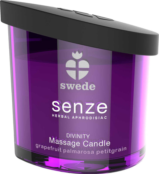Bougie de massage Divinity Grapefruit Palmarosa Petitgrain 50 ml · Swede · vue 2