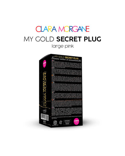 My Gold Secret Plug Rose · Clara Morgane · vue 4