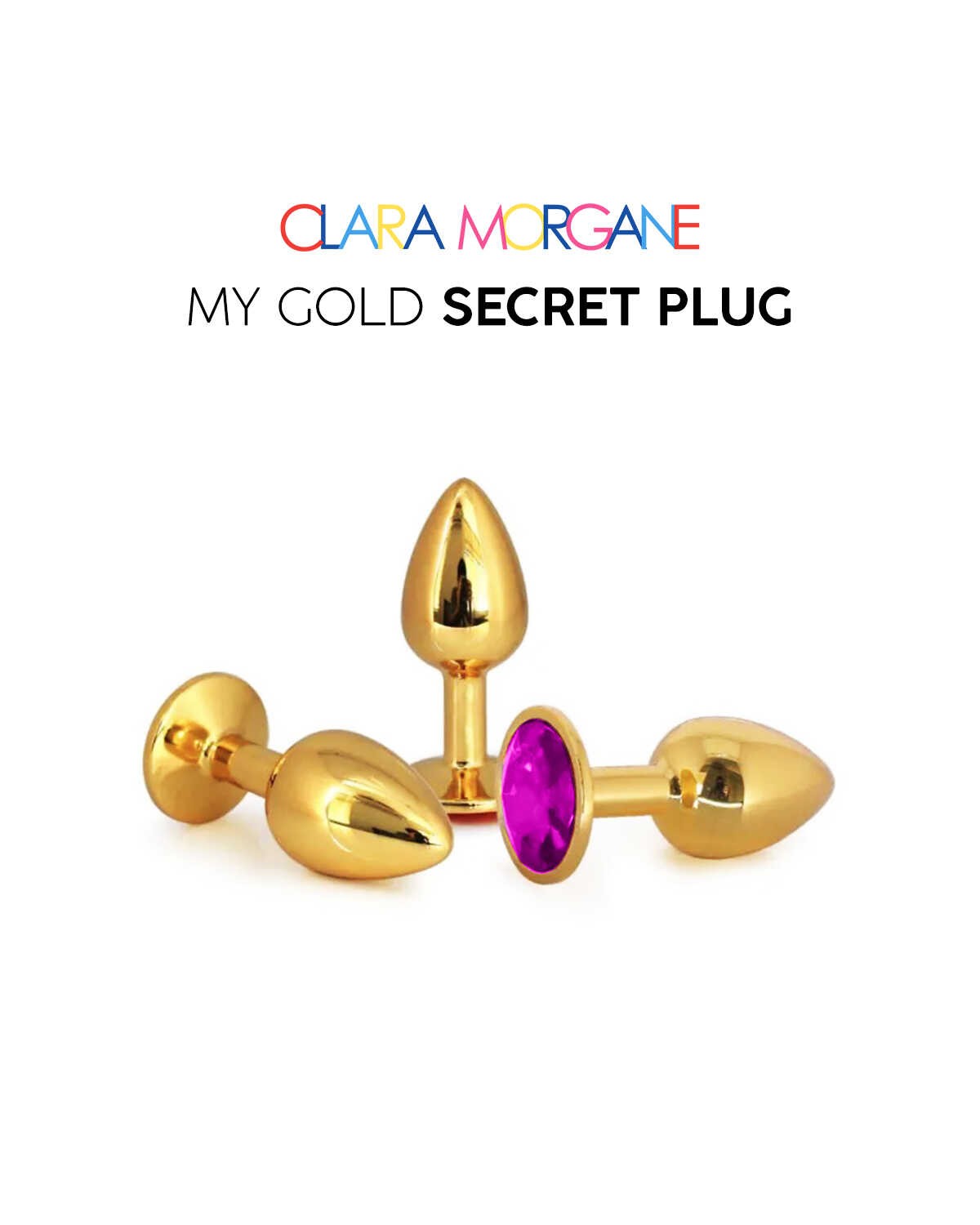 My Gold Secret Plug Rose · Clara Morgane · vue 5