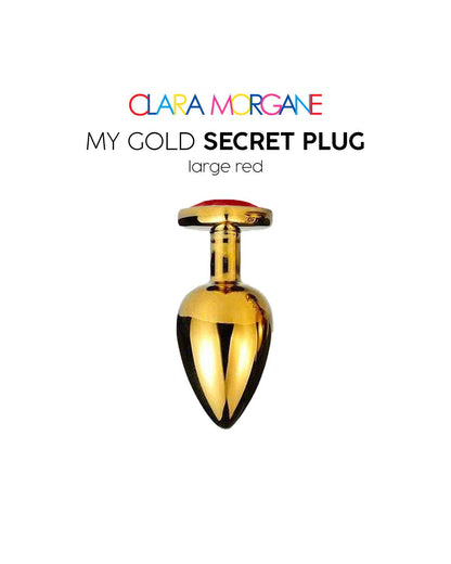 My Gold Secret Plug Rouge · Clara Morgane · vue 2