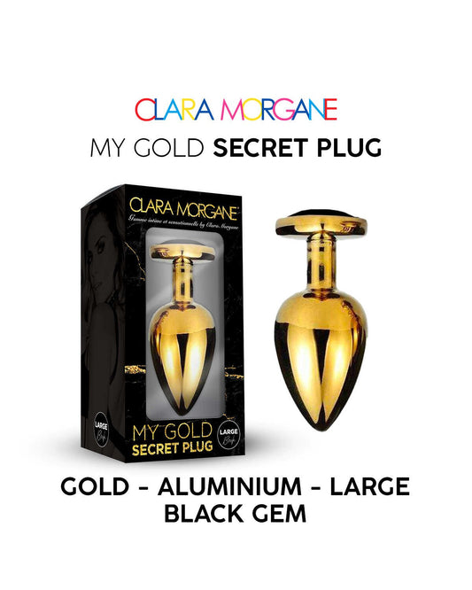 My Gold Secret Plug Noir · Clara Morgane