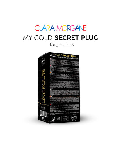 My Gold Secret Plug Noir · Clara Morgane · vue 4